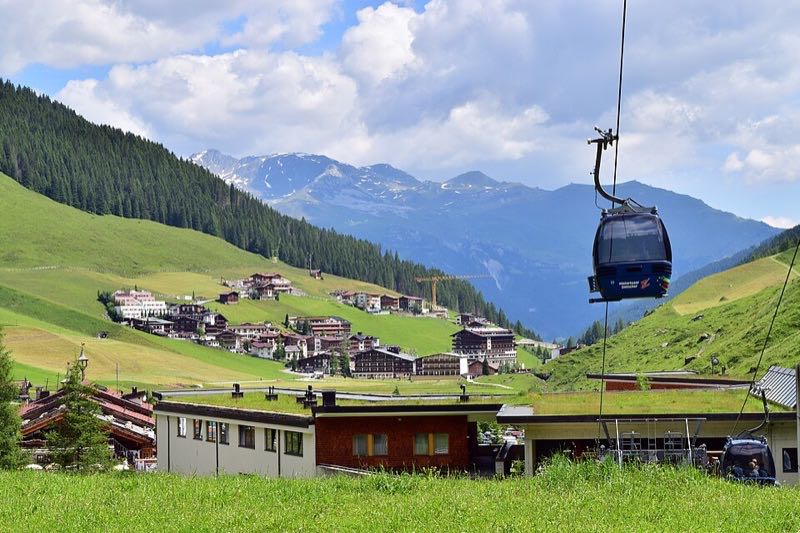 Hintertux mit Gletscherbahn