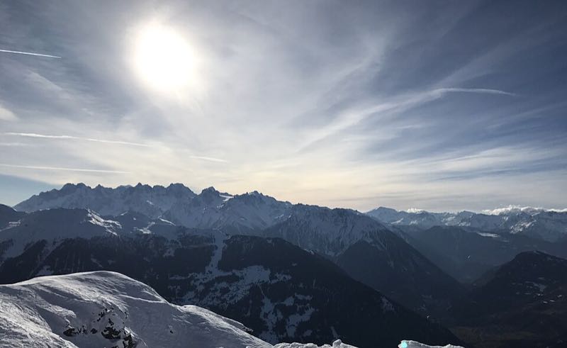 Mountains around Verbier
