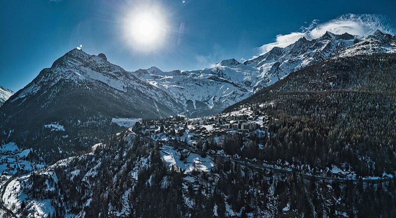 Saas-Fee Panorama